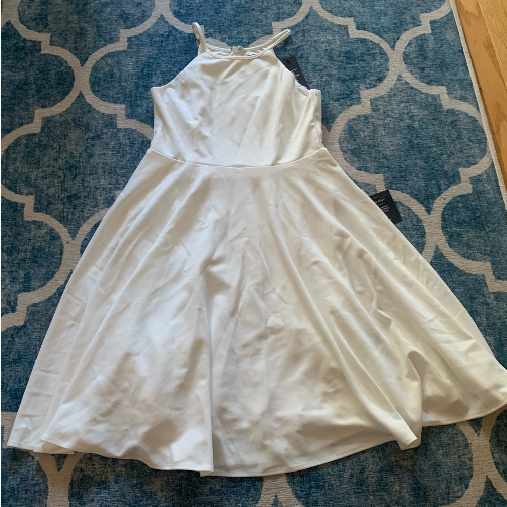 NWT- medium cream dress